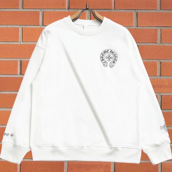 Chrome Hearts Classic White Sweatshirt
